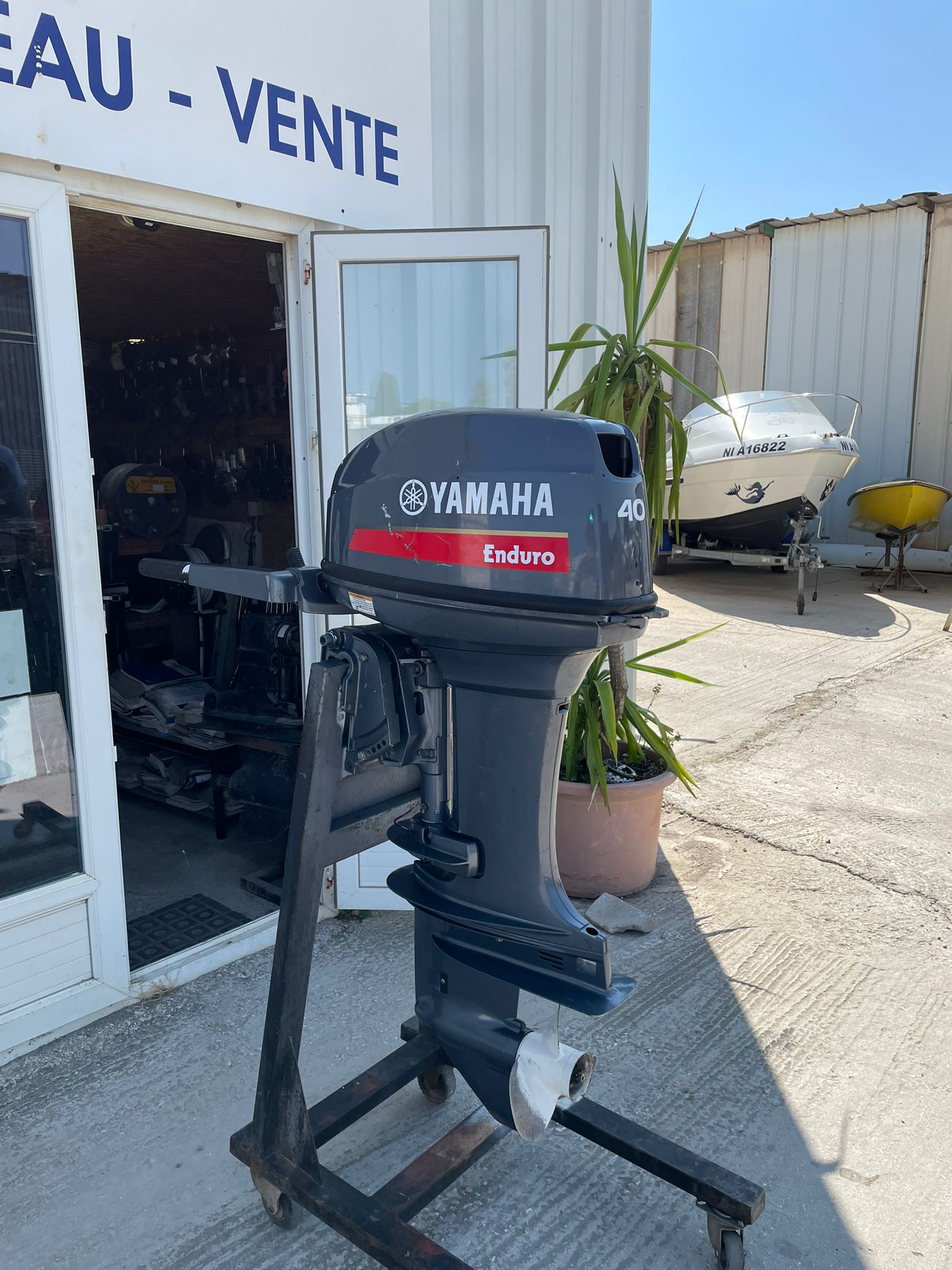 40CV YAMAHA 2TEMPS ENDURO ARBRE LONG โ Image 2