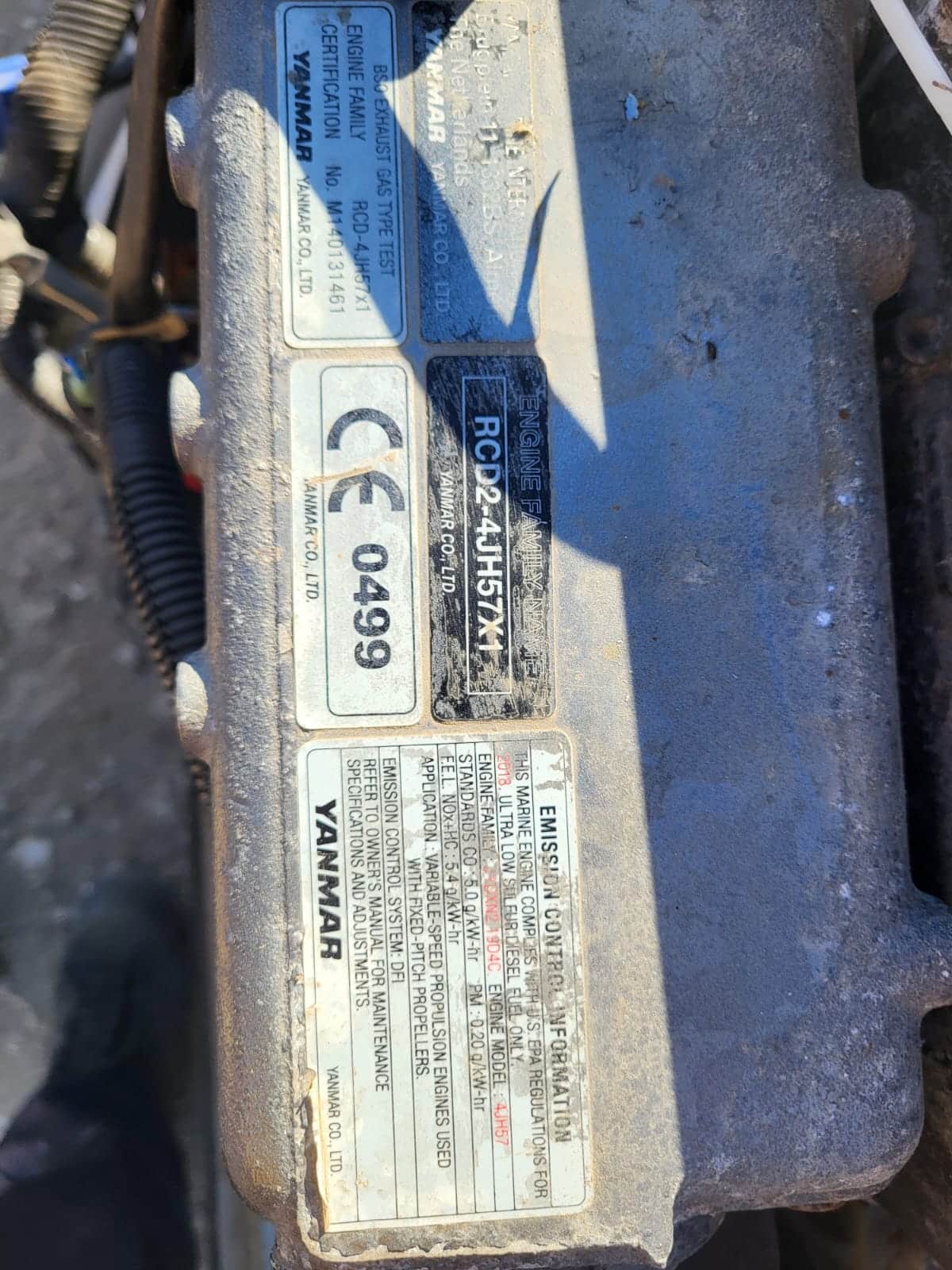 MOTEUR YANMAR 4JH57X1 (2018) โ Image 5