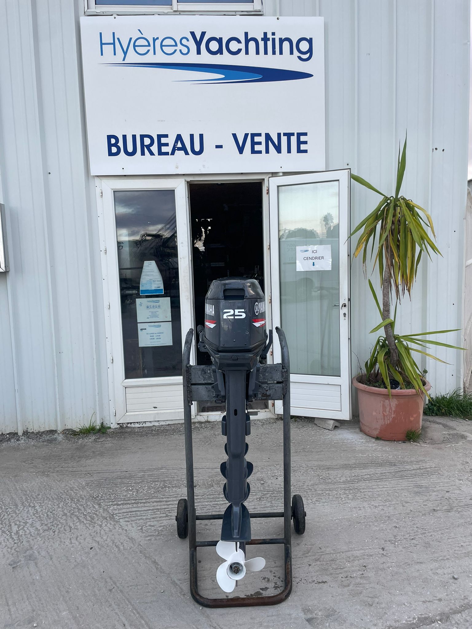 25cv yamaha 2 temps arbre extra long démarrage manuel