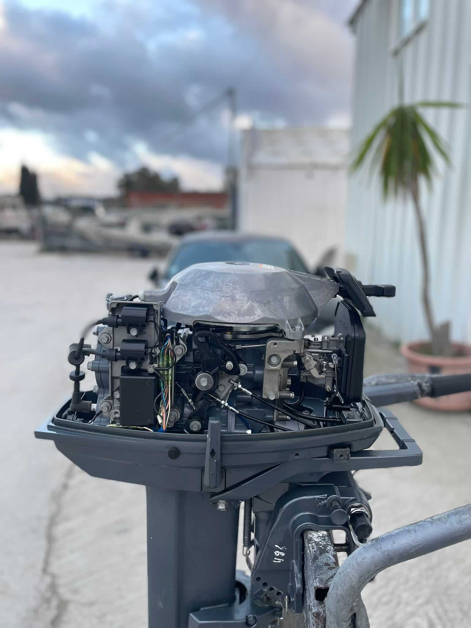 25cv yamaha 2 temps arbre extra long démarrage manuel – Image 5