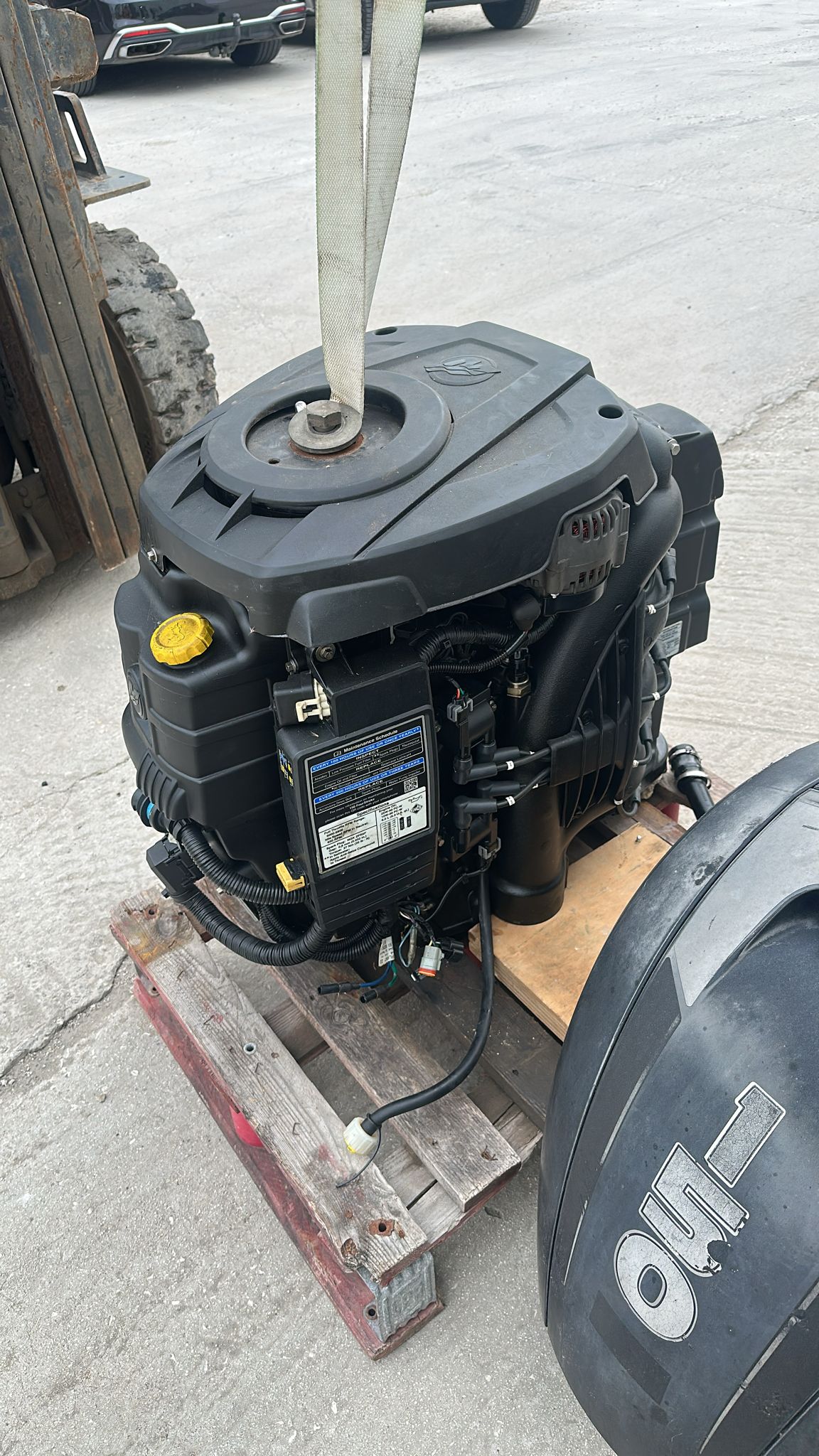 MERCURY 150CV EFI 4 TEMPS ARBRE EXTRAT LONG 2012 A REPARER – Image 2