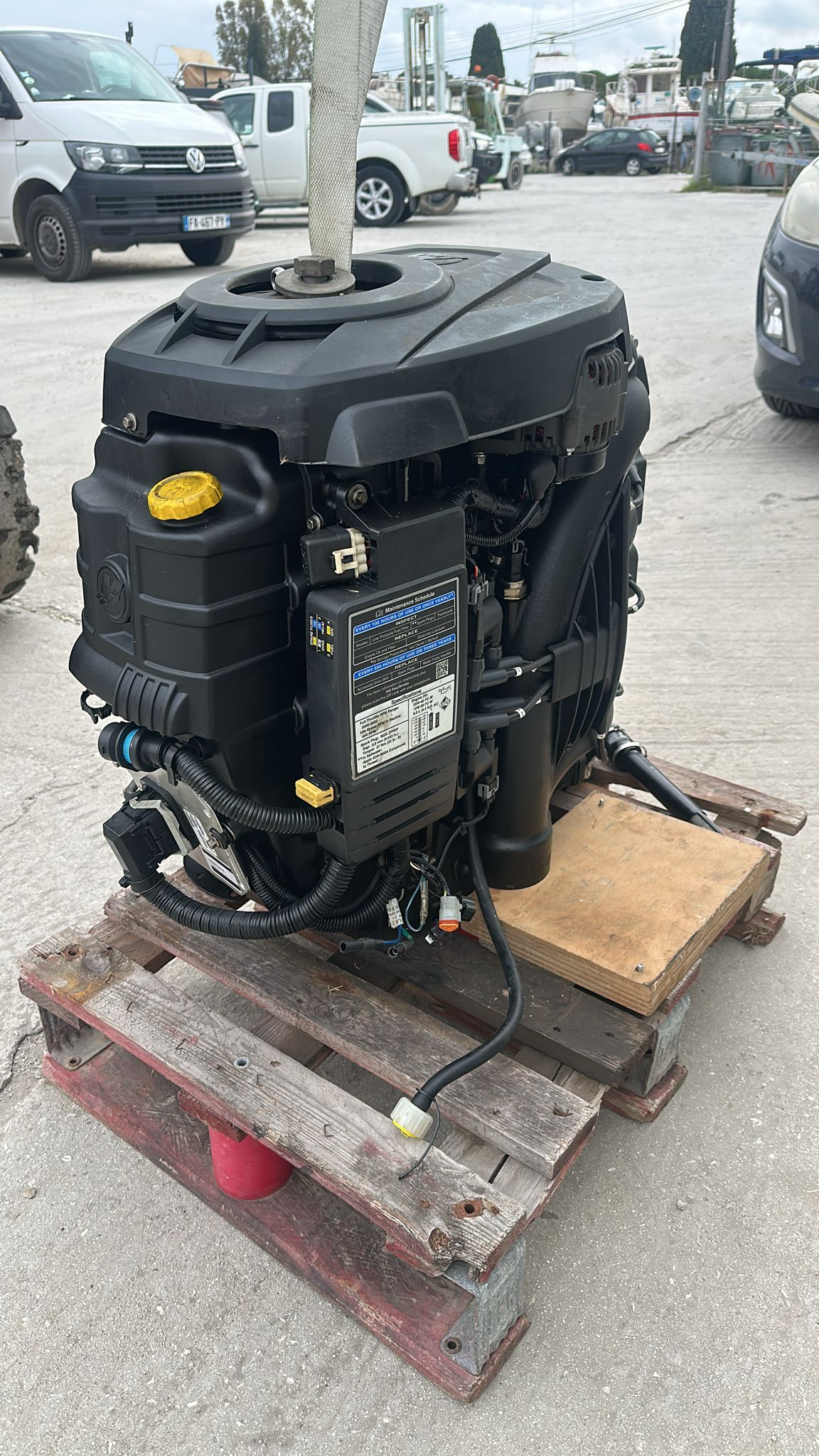 MERCURY 150CV EFI 4 TEMPS ARBRE EXTRAT LONG 2012 A REPARER – Image 5