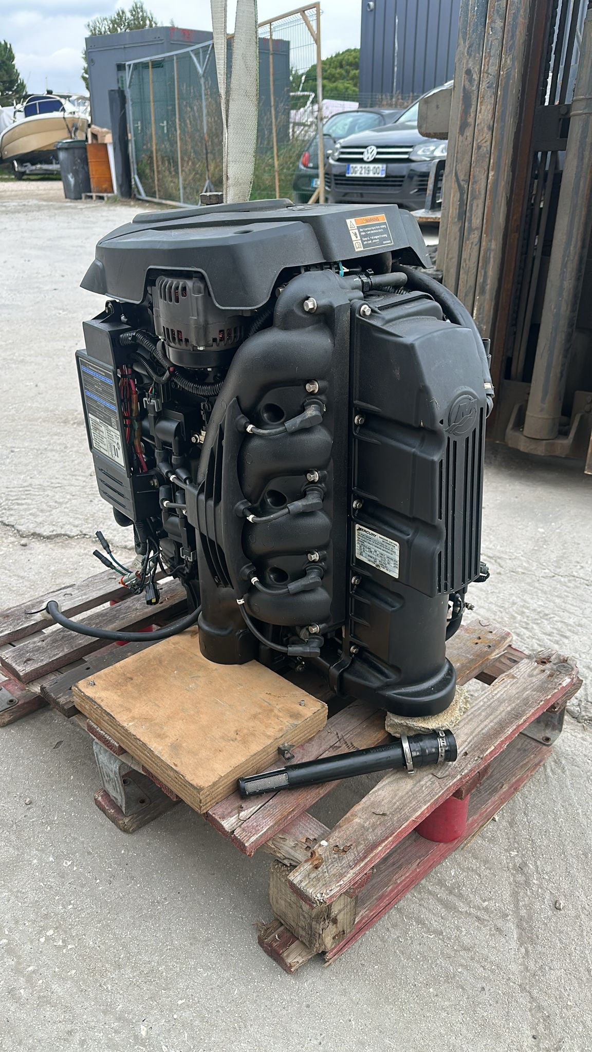 MERCURY 150CV EFI 4 TEMPS ARBRE EXTRAT LONG 2012 A REPARER – Image 7